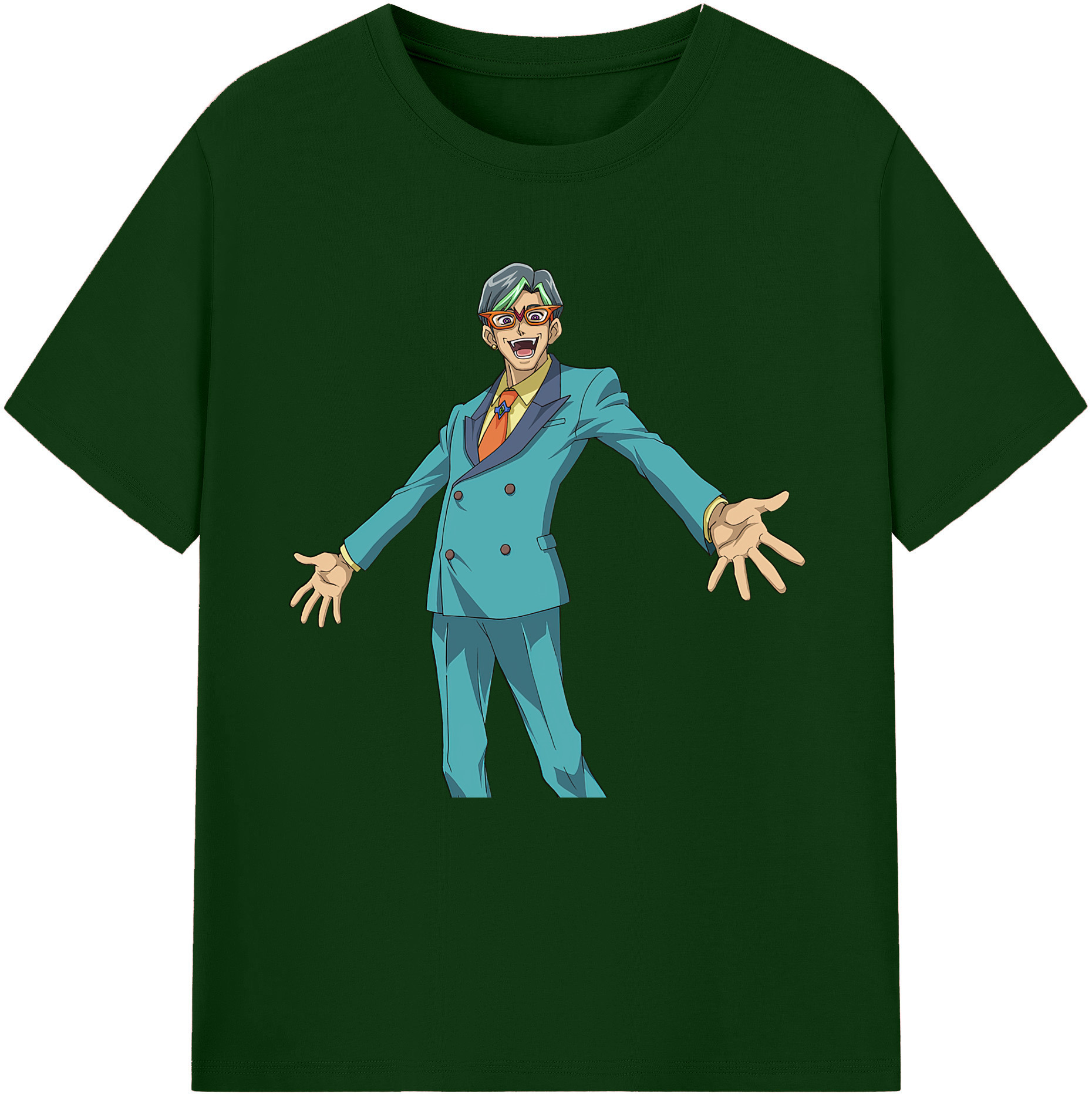（画像用） 遊☆戯☆王 Yu-Gi-Oh! 綿100％半袖Tシャツ（フロントプリント）